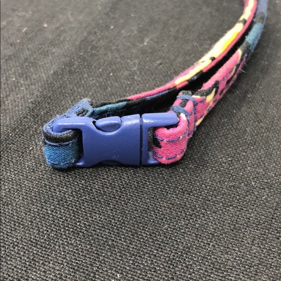 Vera Bradley Floral ID Lanyard 26” - Picture 3 of 6